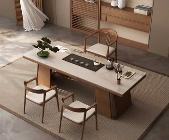 New Chinese Style Tea Tables And Chairs-ID:467220076