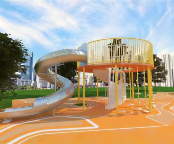 Modern Park Landscape-ID:364655977