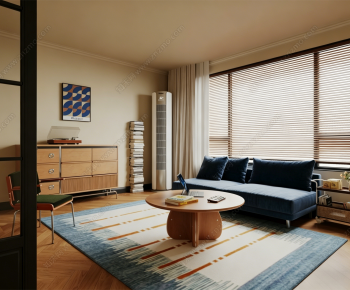 Modern A Living Room-ID:666043044