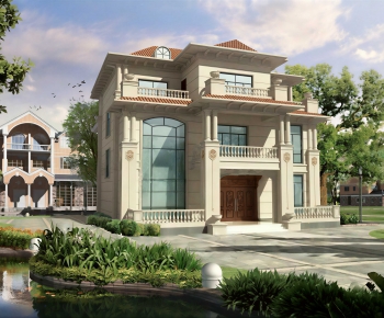 European Style Villa Appearance-ID:105334043