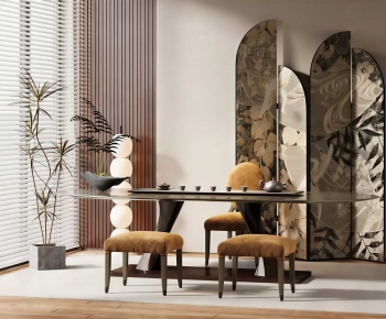 Modern Tea Tables And Chairs-ID:686465985