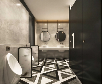 Modern Public Toilet-ID:105419263