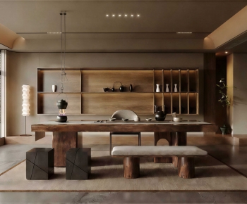 New Chinese Style Tea House-ID:755304109