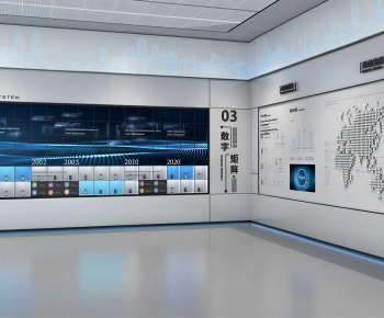 Modern Exhibition Hall-ID:319621098