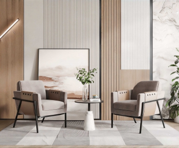 Modern Single Sofa-ID:958595041