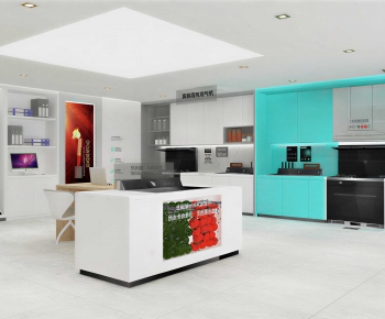Modern Exhibition Hall-ID:610361116
