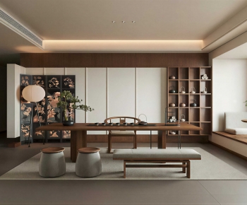 New Chinese Style Tea House-ID:356101043