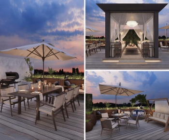 Modern Outdoor Tables And Chairs-ID:683075909