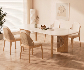 Modern Dining Table And Chairs-ID:792620255