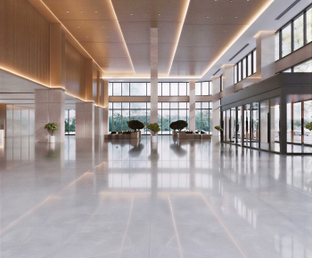 Modern Office Reception Desk-ID:151030062