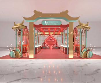 New Chinese Style Jewelry Store-ID:241780357