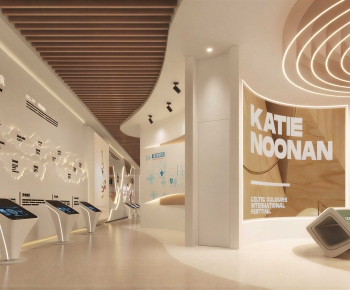 Modern Exhibition Hall-ID:795392993