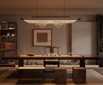 New Chinese Style Tea House-ID:563307055