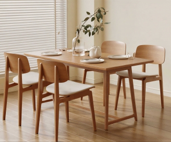 Modern Dining Table And Chairs-ID:780709032