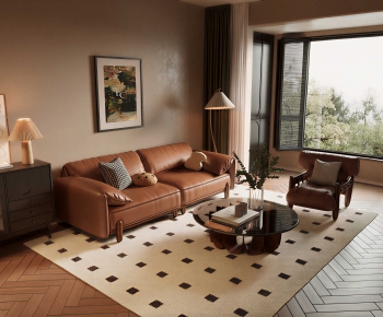 Modern A Living Room-ID:261690654