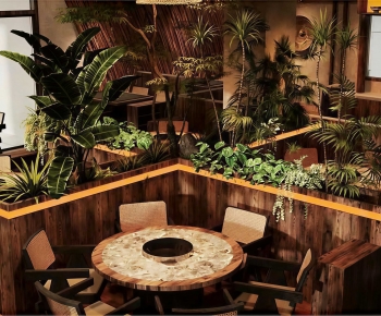 Modern Dining Table And Chairs-ID:138863095