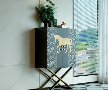Modern Entrance Cabinet-ID:703530073