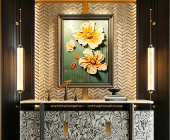 Modern Entrance Cabinet-ID:122903119