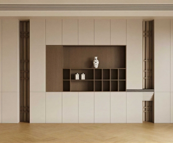 New Chinese Style Decorative Cabinet-ID:635640614