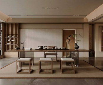 New Chinese Style Tea House-ID:649126056