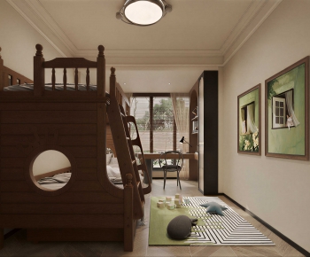 Nordic Style Children's Room-ID:107342968