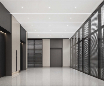 Modern Office Elevator Hall-ID:374897007