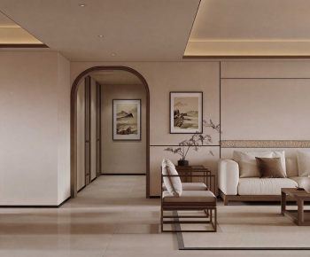 Modern A Living Room-ID:970475915