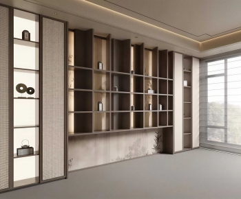 New Chinese Style Decorative Cabinet-ID:987299922