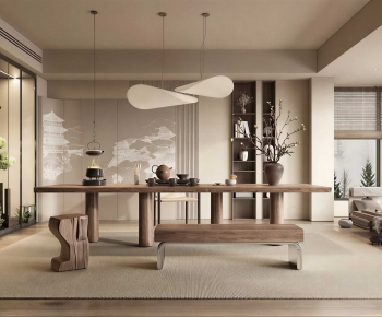 New Chinese Style Tea House-ID:527766946