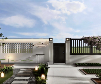 Modern Courtyard/landscape-ID:538098825