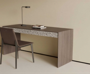 Modern Computer Desk And Chair-ID:115222935