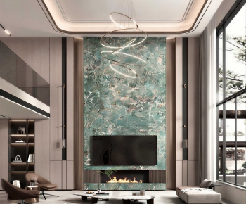 Modern A Living Room-ID:121691942