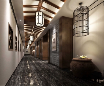 New Chinese Style Corridor-ID:573685884