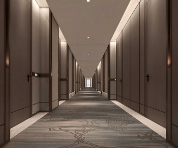 Modern Corridor/elevator Hall-ID:709840062