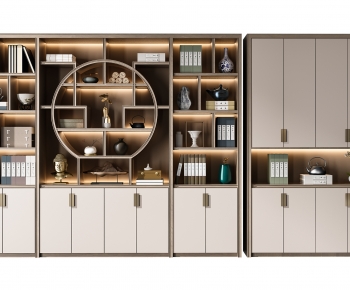 New Chinese Style Bookcase-ID:565048935