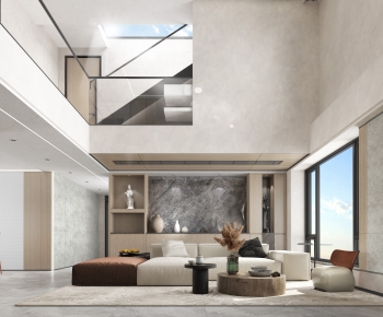 Modern A Living Room-ID:941660885