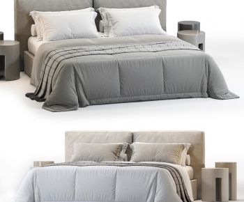 Modern Double Bed-ID:387389727