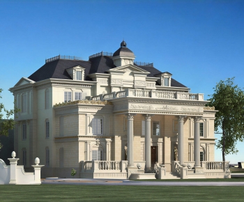 European Style Detached Villa-ID:581450526