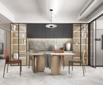Modern Dining Room-ID:800853974