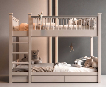 Modern Bunk Bed-ID:247457981