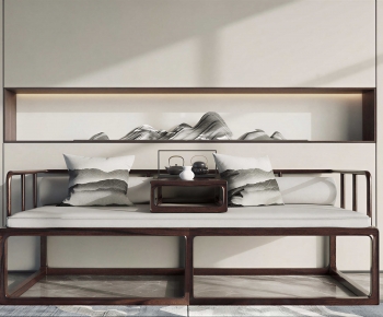 New Chinese Style A Sofa For Two-ID:282000063