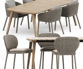 Modern Dining Table And Chairs-ID:696531069
