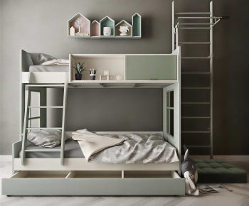 Modern Bunk Bed-ID:549298057