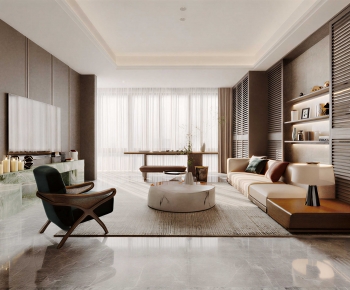 Modern A Living Room-ID:284383062