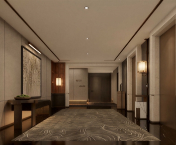 Modern Office Elevator Hall-ID:455689918