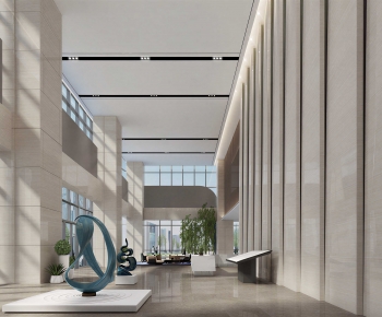 Modern Office Reception Desk-ID:893295051