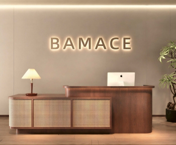 Modern Reception Desk-ID:892820417