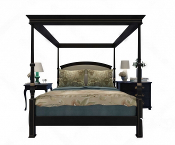 New Classical Style Double Bed-ID:625008111
