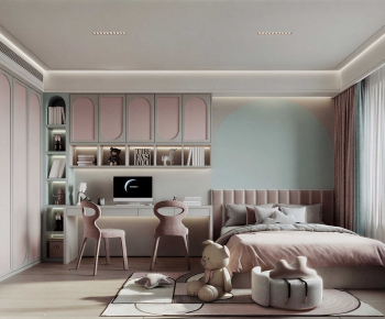Modern Girl's Room Daughter's Room-ID:972340117