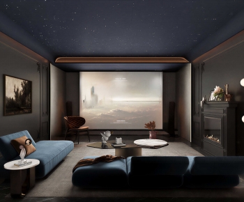 Modern Audiovisual Room-ID:593050001
